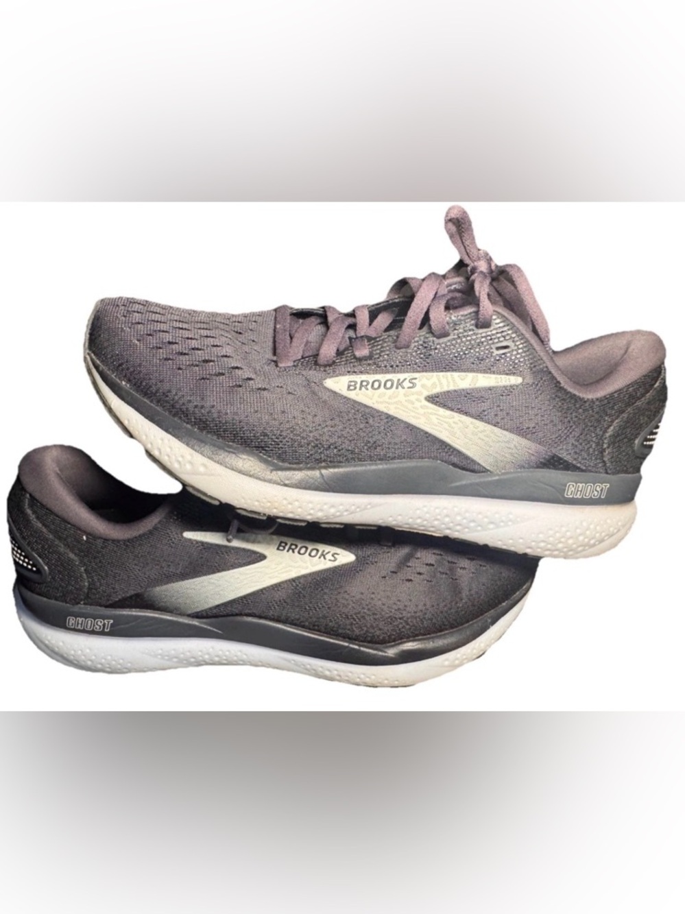 Brooks Ghost 16 Women's Black Running Shoes Size 8.5 B medium  1204071D090